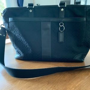 Coach large tote-multi uses-overnight bag, laptop/work bag, diaper bag